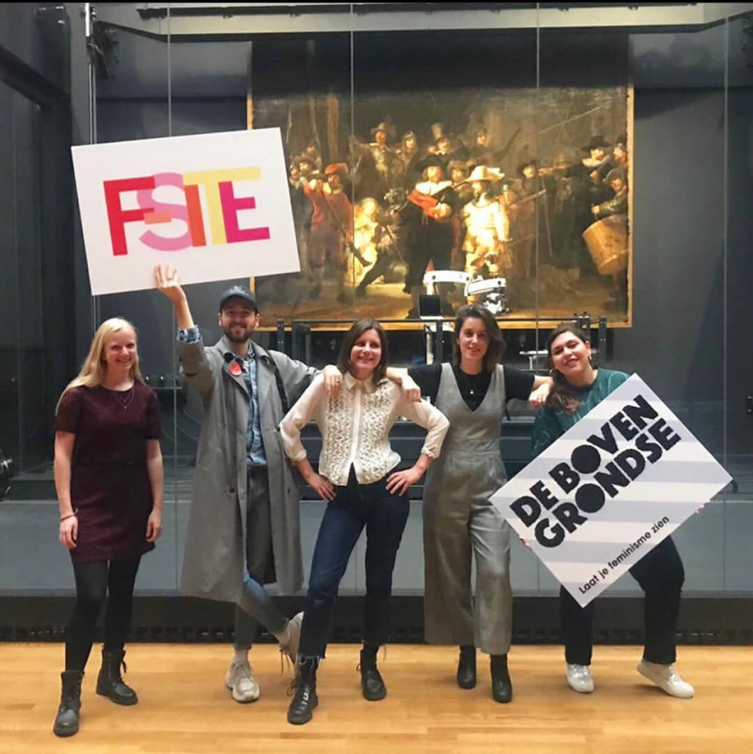De Bovengrondse en F-Site samen voor de Nachtwacht in het Rijksmuseum